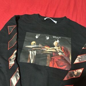 Off white crew sweatshirt large